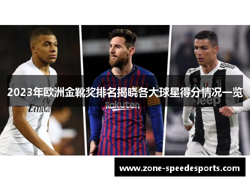 2023年欧洲金靴奖排名揭晓各大球星得分情况一览
